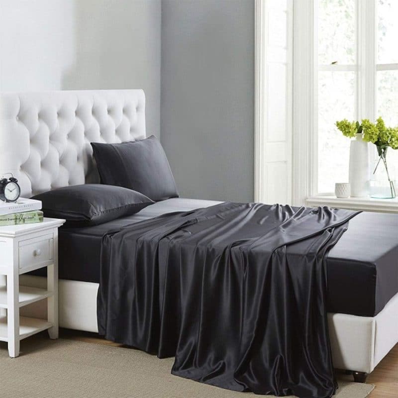 Lanest Housing Silk Satin Sheet Set - Image 16