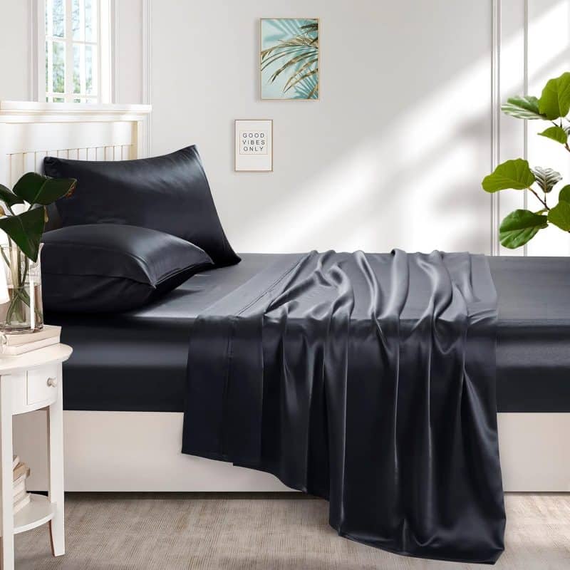 Lanest Housing Silk Satin Sheet Set - Image 20