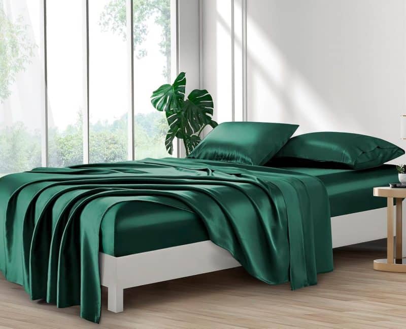 Lanest Housing Silk Satin Sheet Set - Image 26