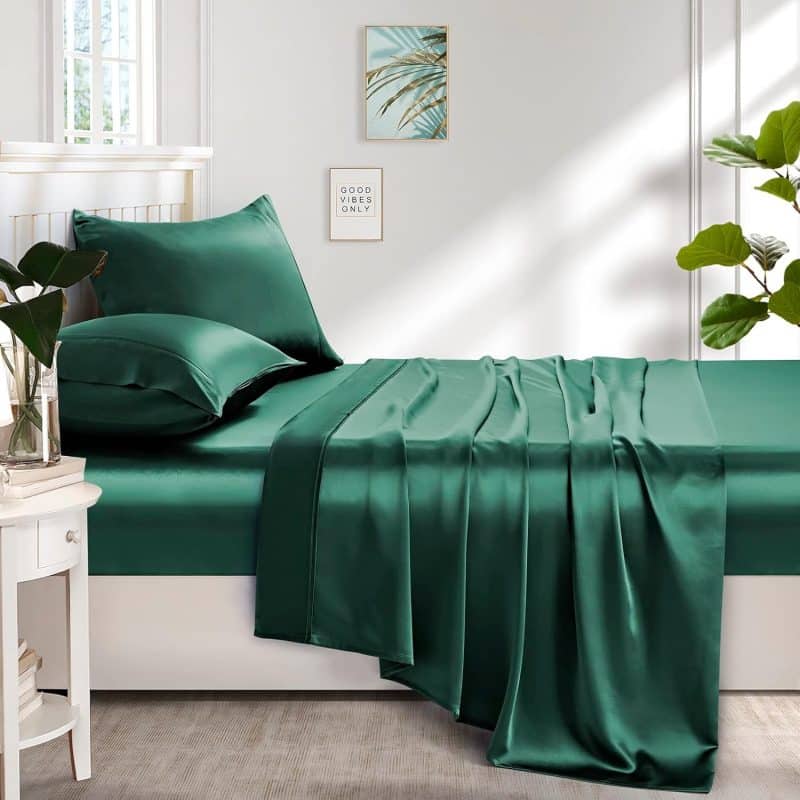 Lanest Housing Silk Satin Sheet Set - Image 27