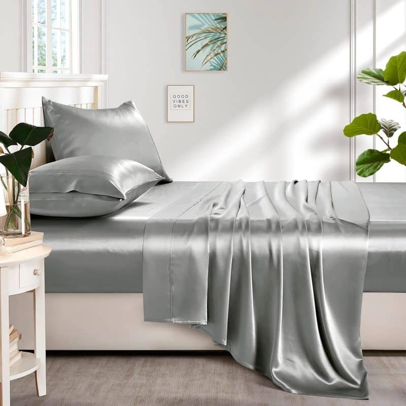 Lanest Housing Silk Satin Sheet Set - Image 41