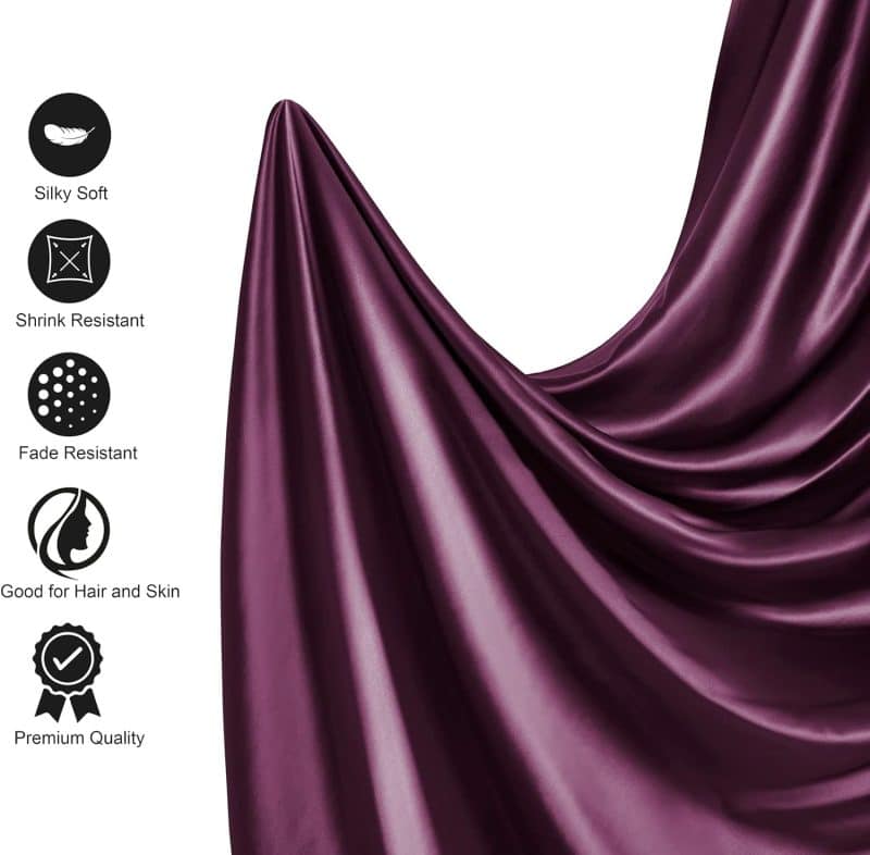 Lanest Housing Silk Satin Sheet Set - Image 67