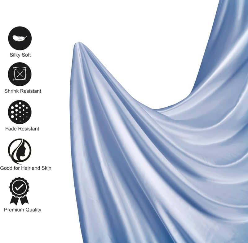 Lanest Housing Silk Satin Sheet Set - Image 81