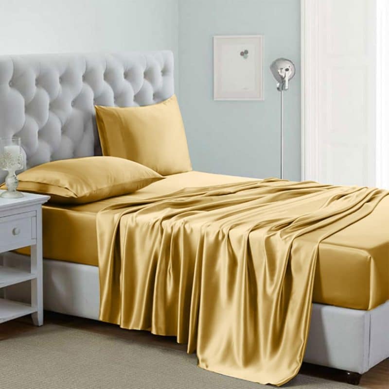 Lanest Housing Silk Satin Sheet Set - Image 94