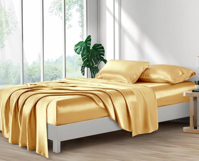 Lanest Housing Silk Satin Sheet Set - Image 97