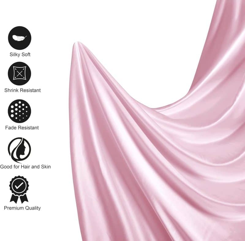 Lanest Housing Silk Satin Sheet Set - Image 112