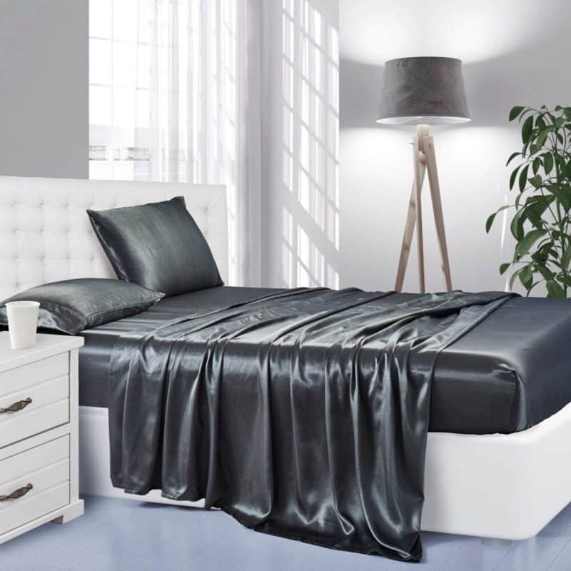 Lanest Housing Silk Satin Sheet Set - Image 139