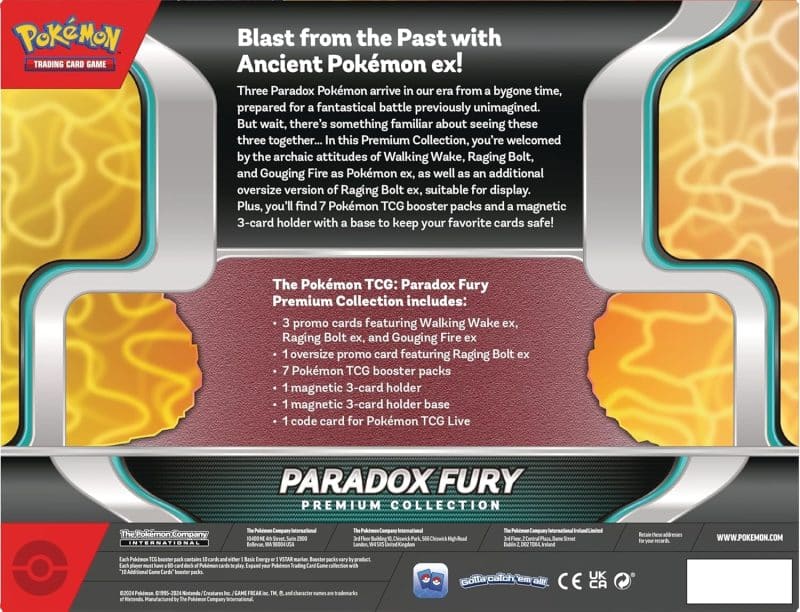 Pokémon TCG: Paradox Fury Premium Collection - Image 2