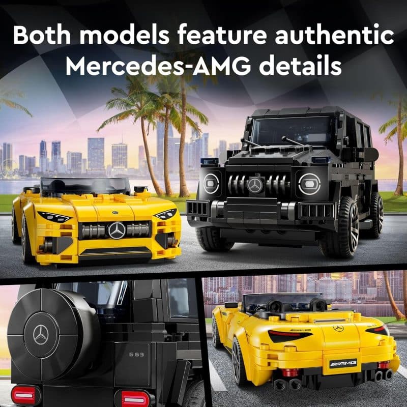 LEGO Speed Champions Mercedes-AMG G 63 & Mercedes-AMG SL 63 (76924) - Image 3