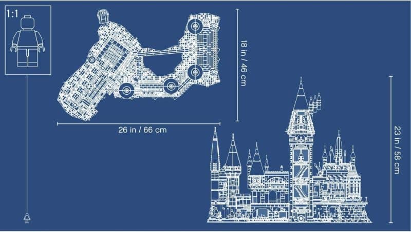 Lego Harry Potter Hogwarts Castle (71043) - Image 3