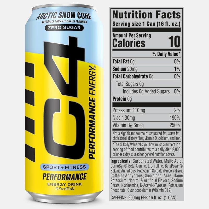 Cellucor C4 Energy Drink - Image 17