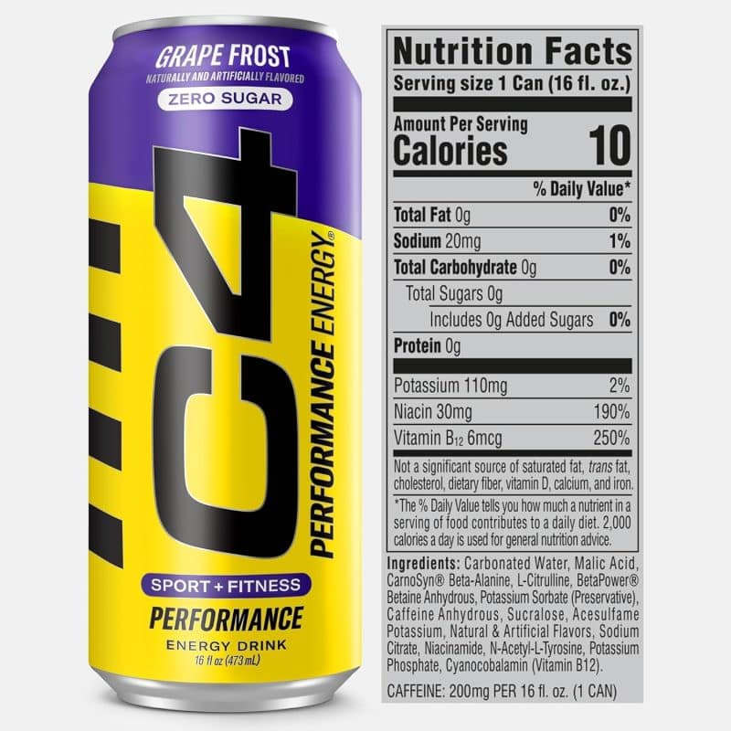 Cellucor C4 Energy Drink - Image 78