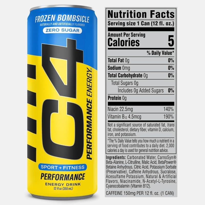 Cellucor C4 Energy Drink - Image 151