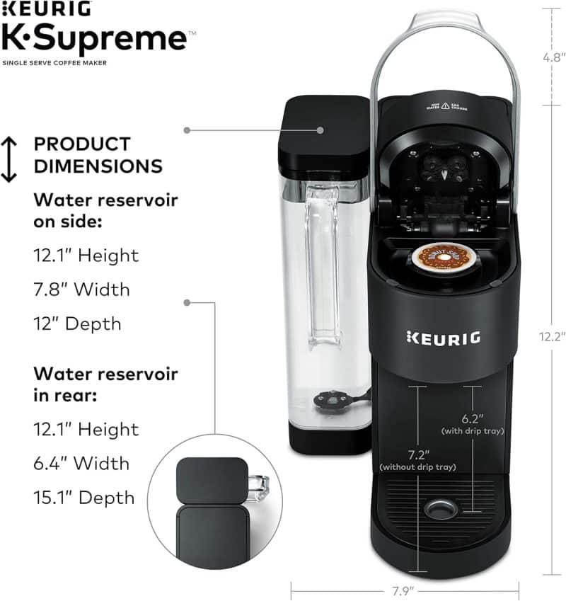 Keurig K-Supreme Single Serve K-Cup Pod Coffee Maker - Image 22