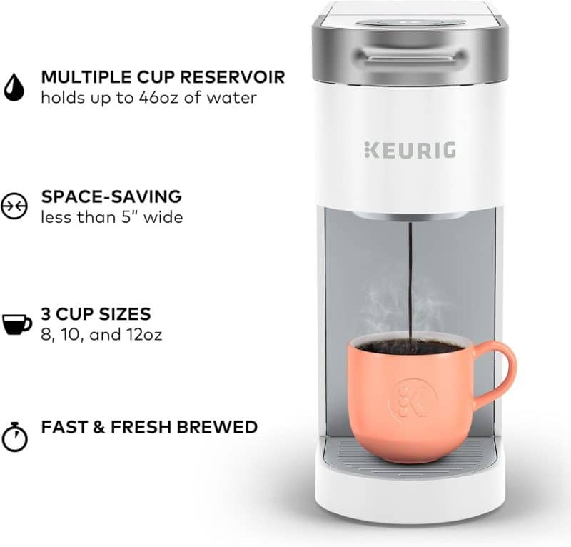 Keurig K-Slim Single Serve K-Cup Pod Coffee Maker - Image 14