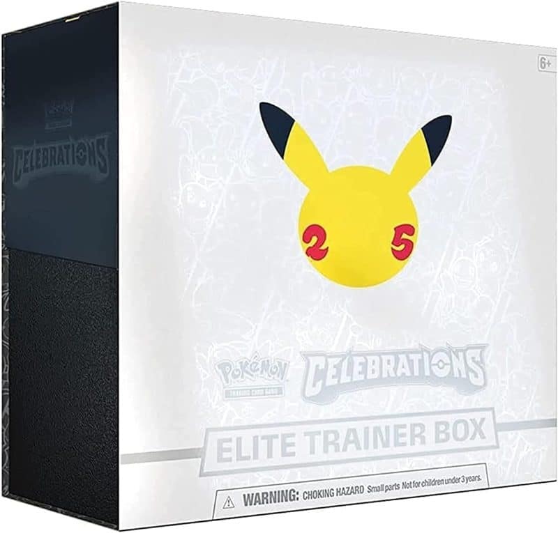 Pokemon 25th Anniversary Celebrations Elite Trainer Box