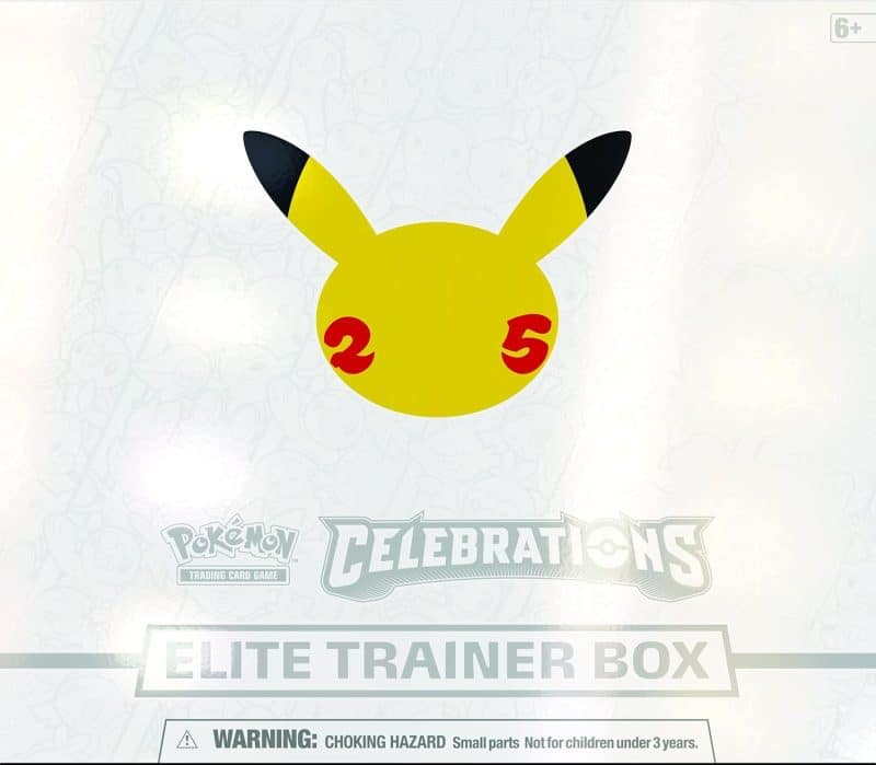 Pokemon 25th Anniversary Celebrations Elite Trainer Box - Image 2