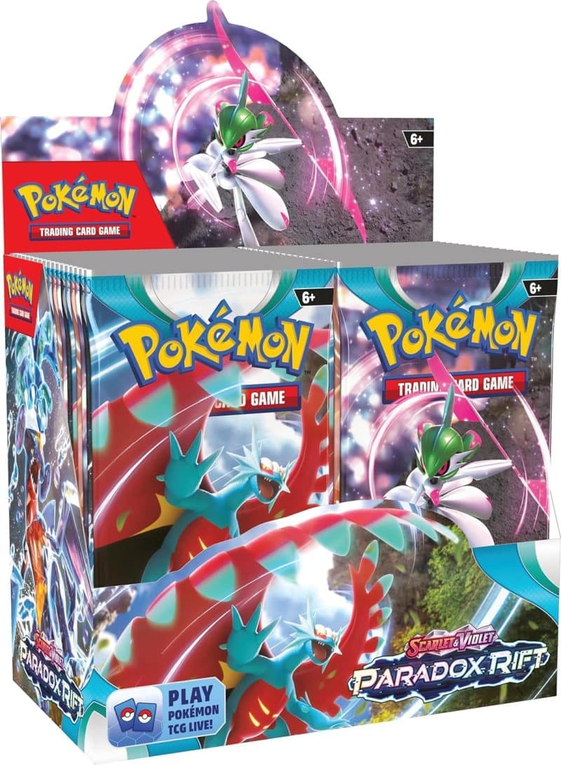 Pokemon TCG: Scarlet and Violet: Paradox RIFT: Booster Display