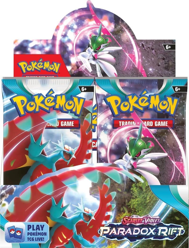 Pokemon TCG: Scarlet and Violet: Paradox RIFT: Booster Display - Image 2