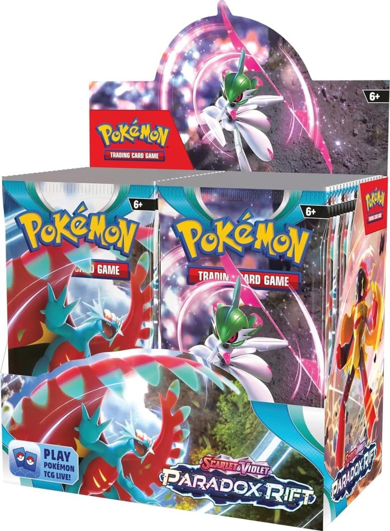 Pokemon TCG: Scarlet and Violet: Paradox RIFT: Booster Display - Image 3