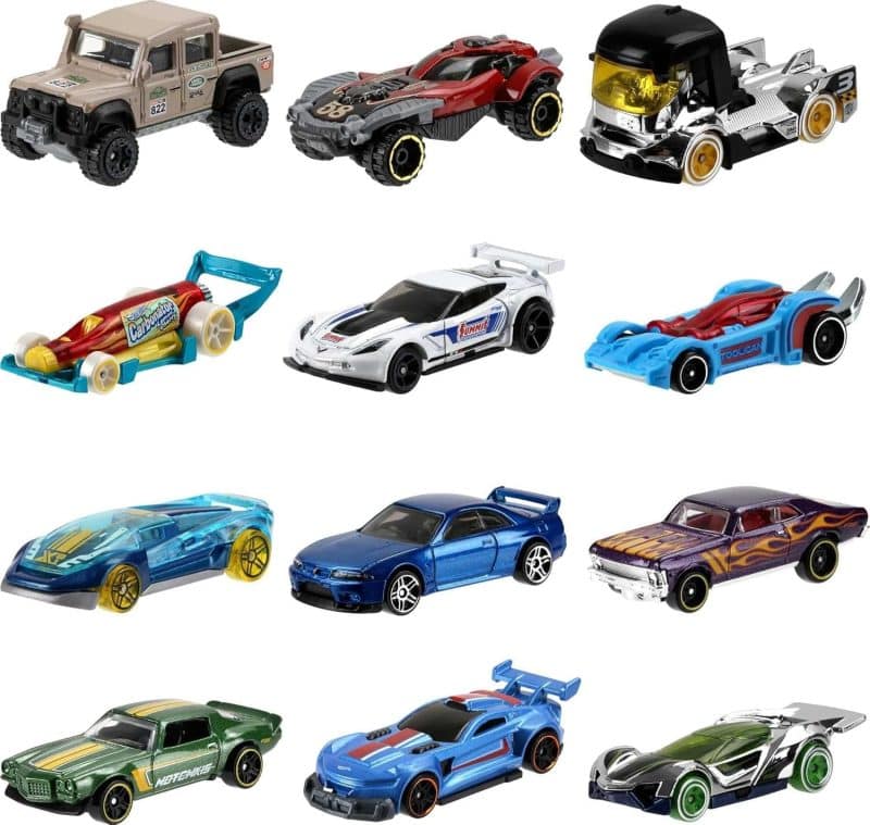 Hot Wheels Toy Cars or Trucks Set (Styles May Vary & May Include Duplicates)