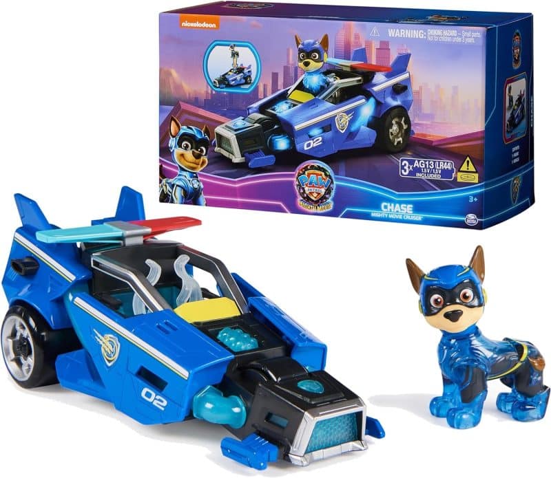 Paw Patrol: The Mighty Movie Toy Car with Chase