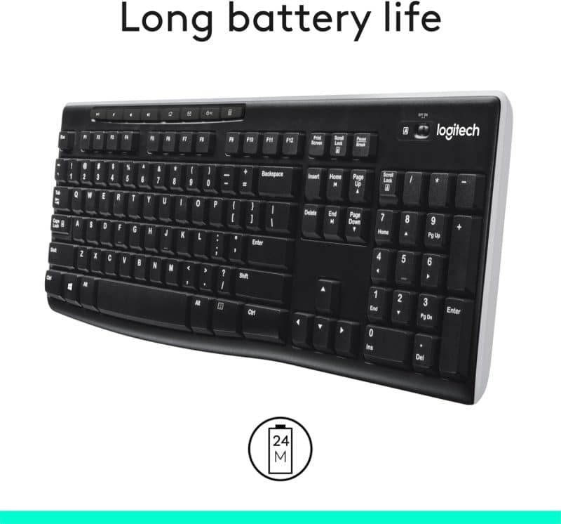 Logitech K270 Wireless Keyboard - Image 3