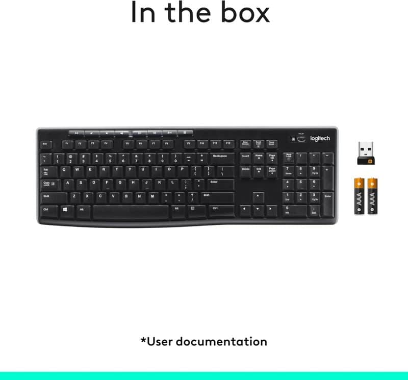 Logitech K270 Wireless Keyboard - Image 9