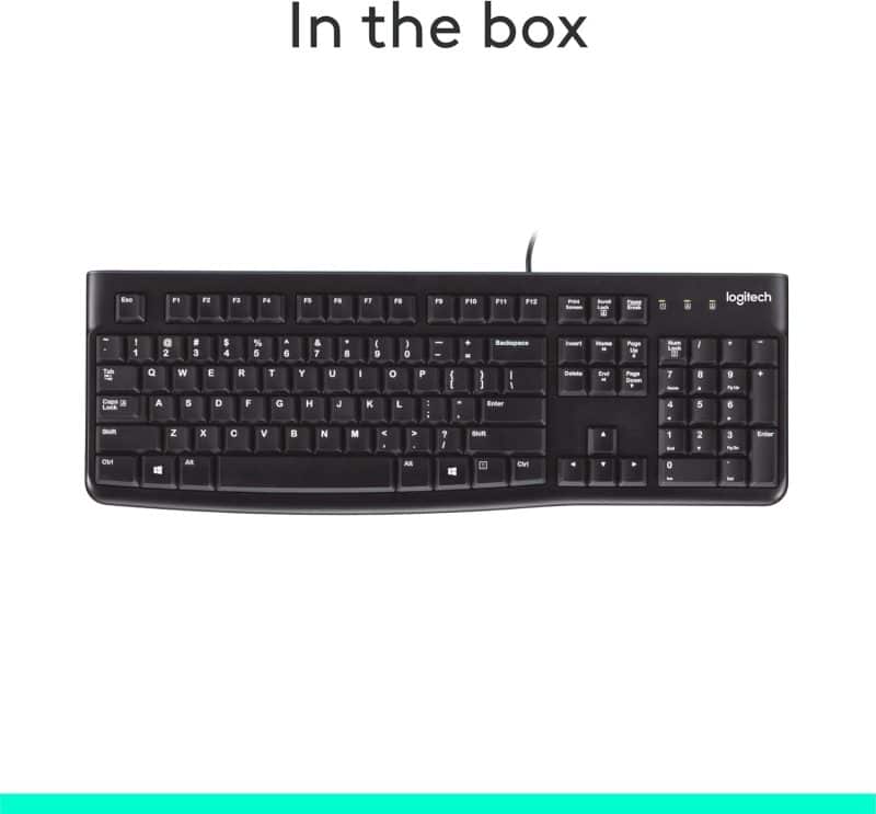 Logitech K120 Wired Keyboard - Image 9