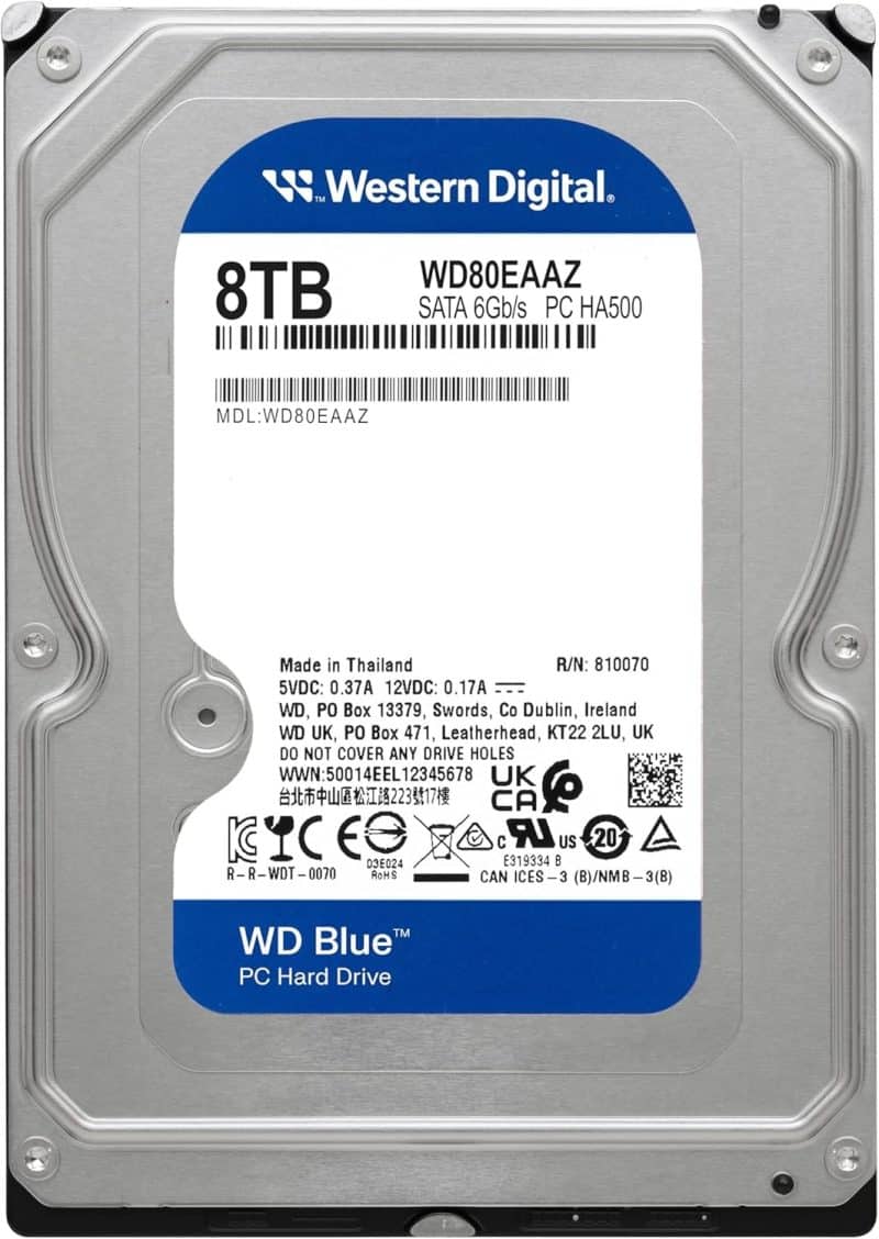 Western Digital WD Blue Internal Hard Drive (HDD) - Image 2