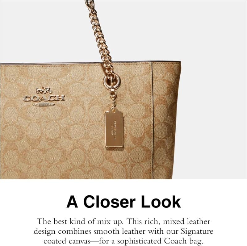 Coach Women's Cammie Chain Tote - Image 8