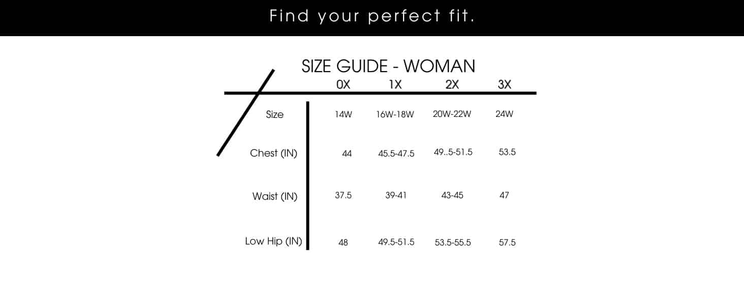 woman size guide