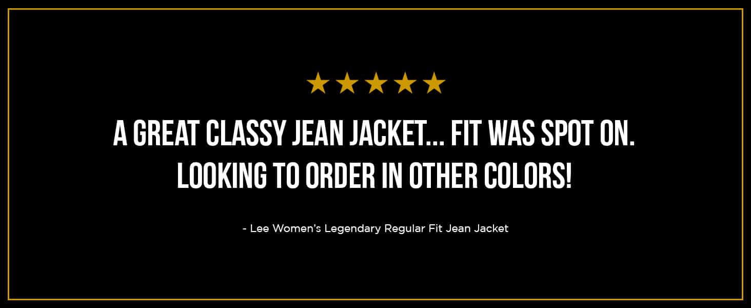 a great classy jean jacket, fit was spot on