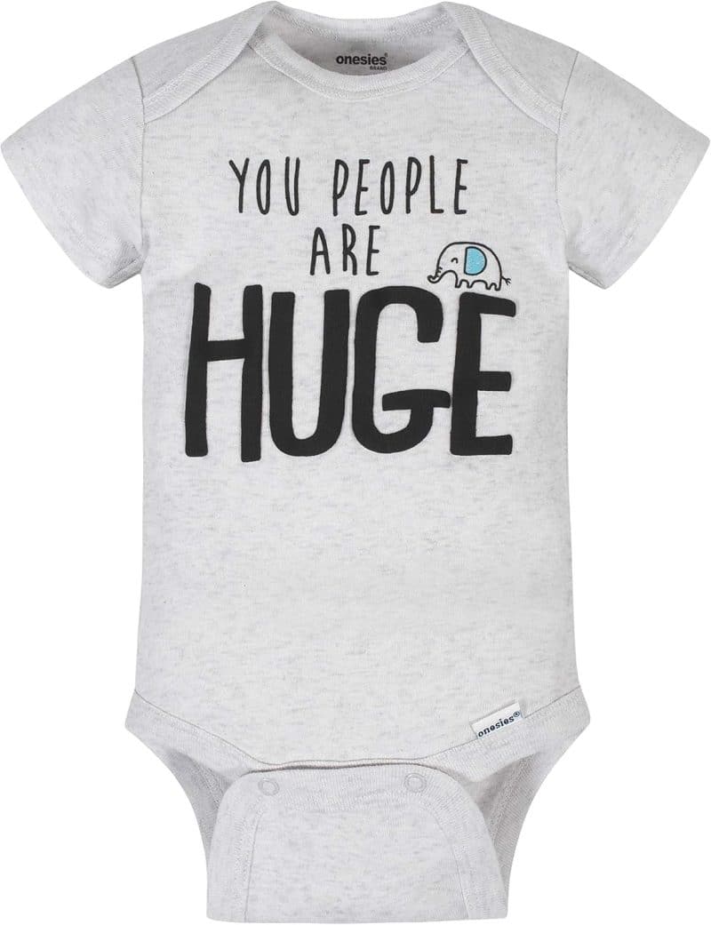 Onesies Brand unisex-baby Short Sleeve Mix & Match Bodysuits - Image 2