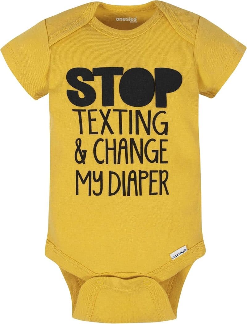 Onesies Brand unisex-baby Short Sleeve Mix & Match Bodysuits - Image 16