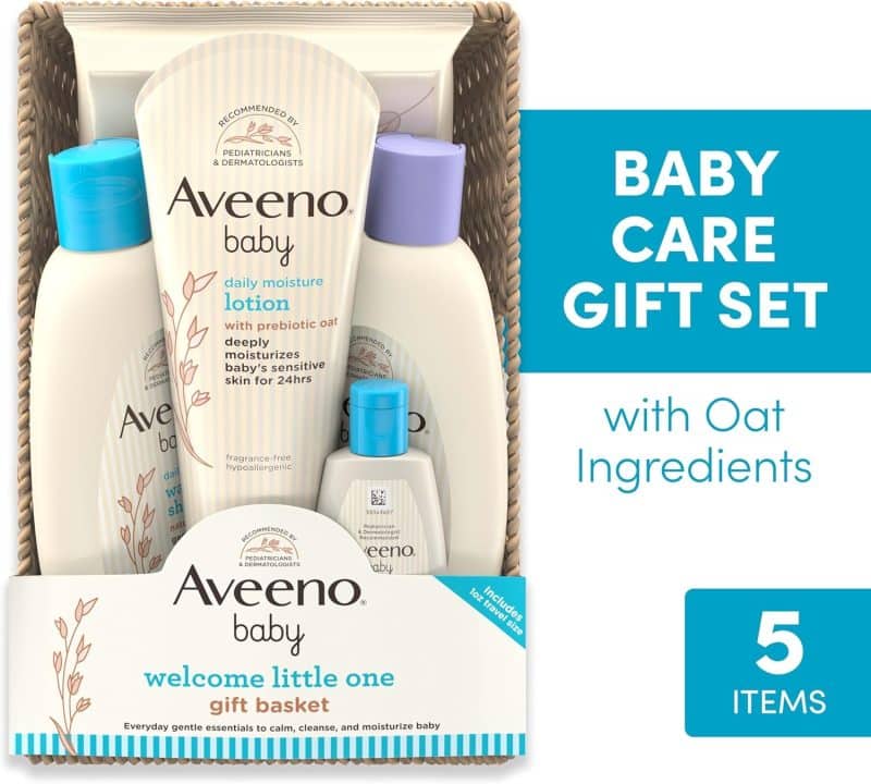 Aveeno Baby Welcome Little One Gift Basket - Image 2