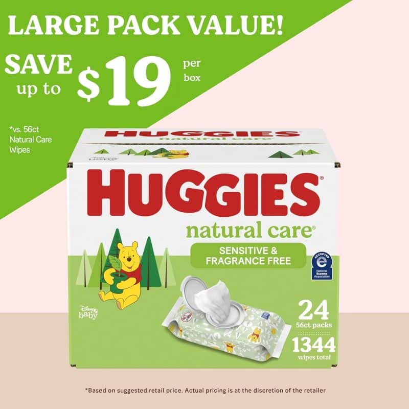 Huggies Natural Care Baby Wipes - Image 2