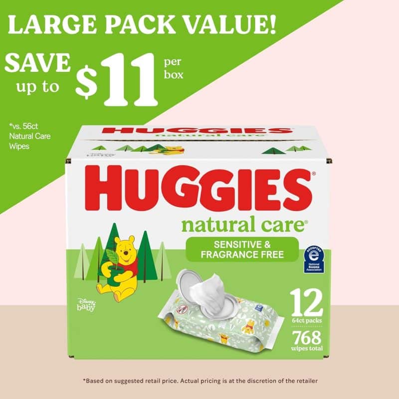 Huggies Natural Care Baby Wipes - Image 18