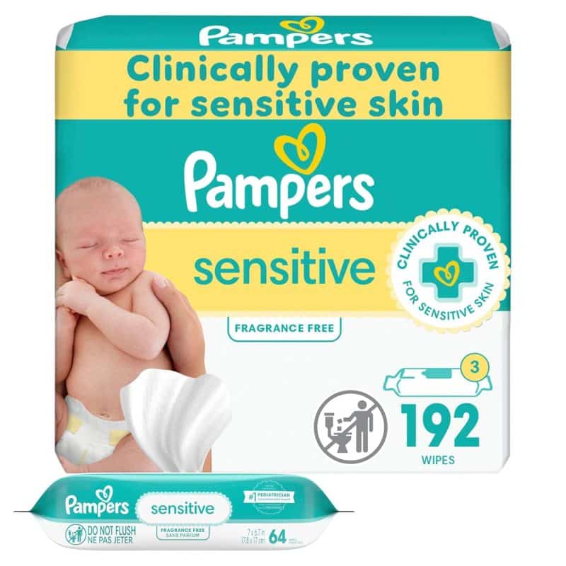 Pampers Sensitive Baby Wipes - Image 13