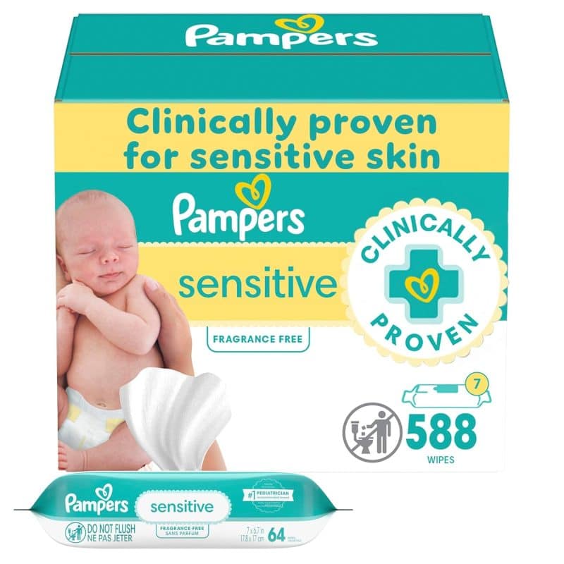 Pampers Sensitive Baby Wipes - Image 15