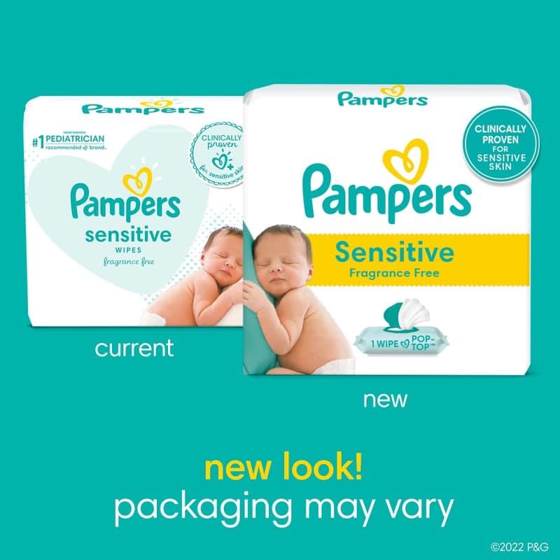 Pampers Sensitive Baby Wipes - Image 19