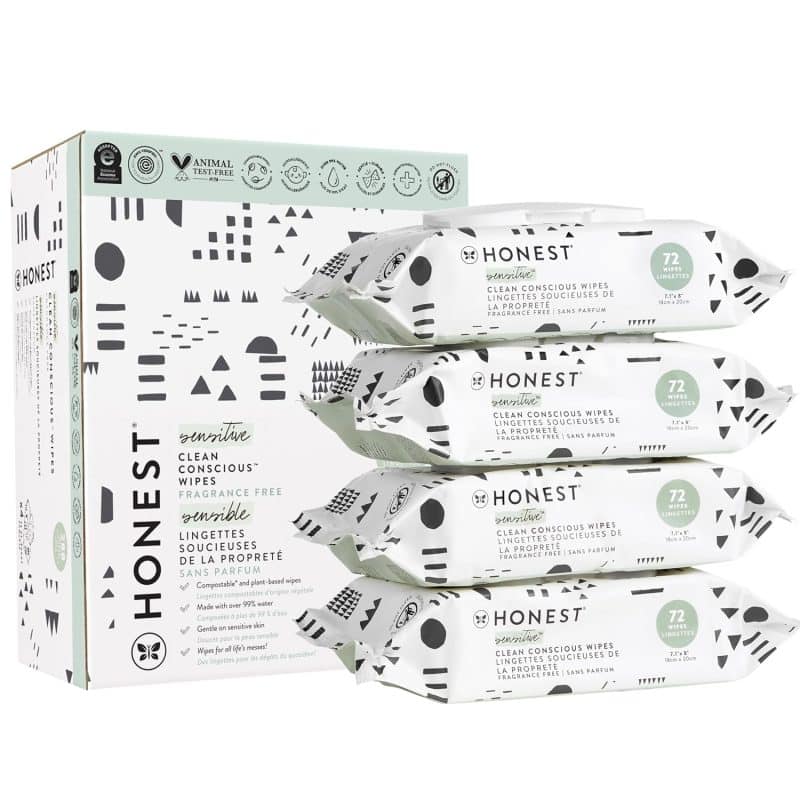 The Honest Company Clean Conscious Unscented Wipes - Image 55