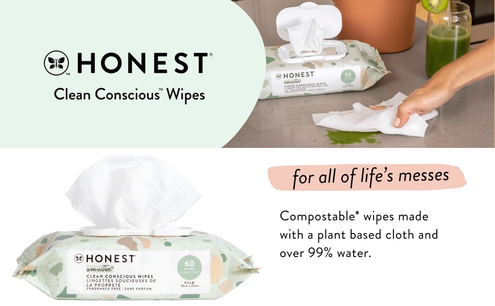 The honest company baby wipes