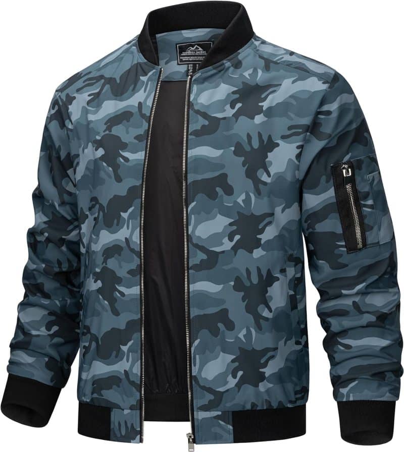 TACVASEN Men's Bomber Jacket - Image 8