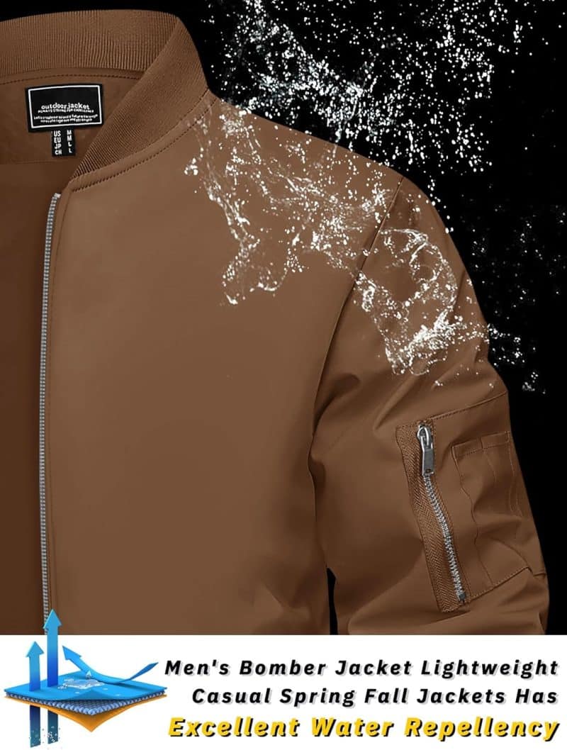 TACVASEN Men's Bomber Jacket - Image 44