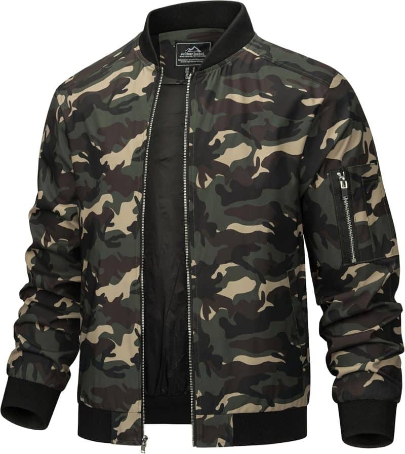 TACVASEN Men's Bomber Jacket - Image 135