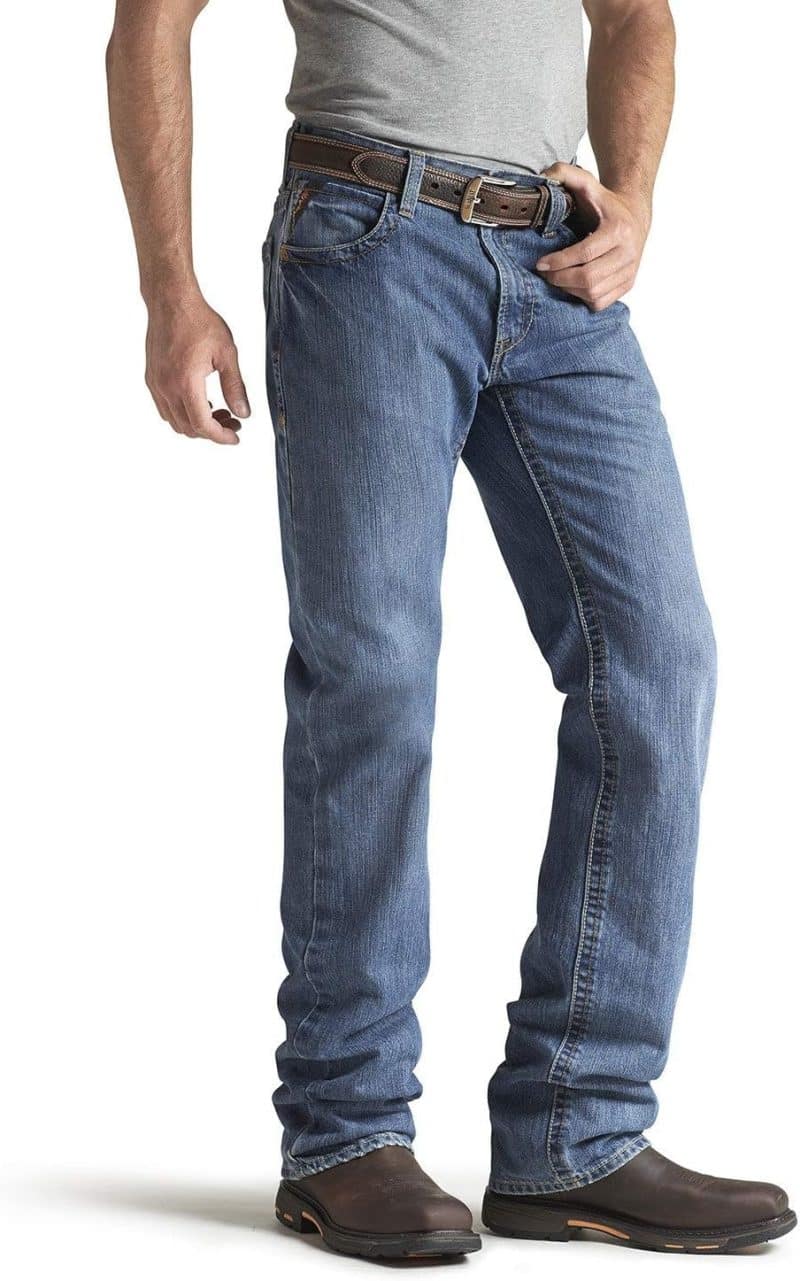 Ariat Men's FR M3 Loose Basic Stackable Straight Leg Jean