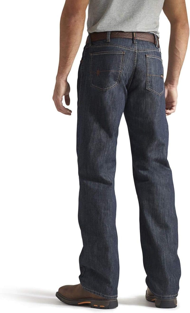 Ariat Men's FR M3 Loose Basic Stackable Straight Leg Jean - Image 10