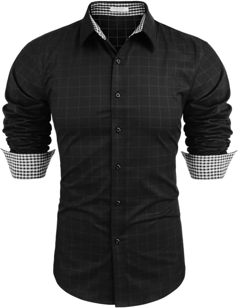 COOFANDY Men's Long Sleeve Dress Shirt - Image 12