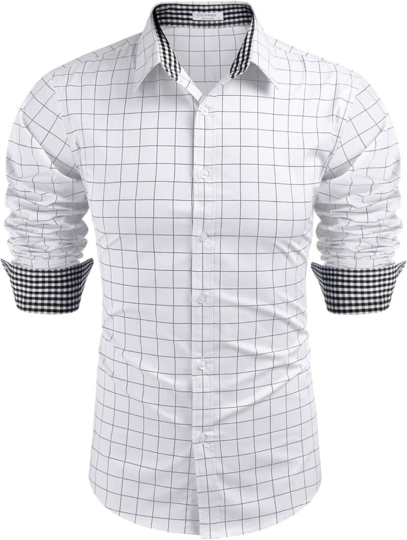 COOFANDY Men's Long Sleeve Dress Shirt - Image 23